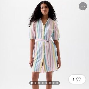 GAP Colorful Striped Dress size L